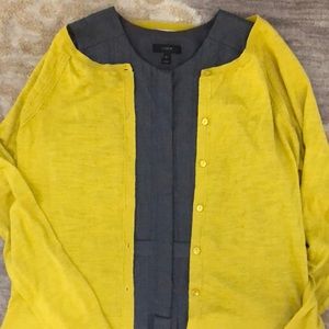 J. Crew gray sleeveless dress